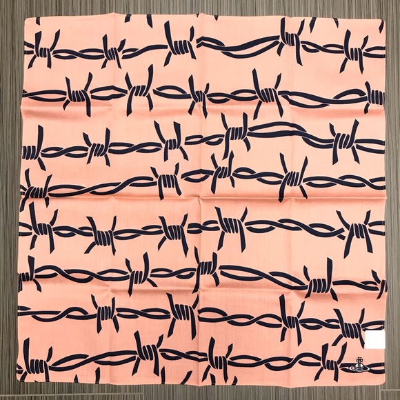 Vivienne Westwood scarf handkerchief bandana multi-purpose Japan Exclusive - Picture 6 of 9